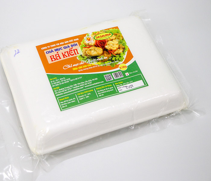 Chả mực Bá Kiến đảm bảo vệ sinh an toàn thực phẩm và nguồn gốc xuất xứ