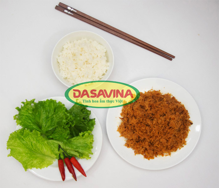 Ruốc tôm tiêu chuẩn ăn kèm cơm nóng ngon tuyệt