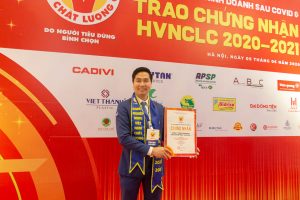 Giám đốc Nguyễn Bá Toàn chia sẻ, ông vô cùng vinh dự khi tiếp tục được nhận Chứng nhận HVNCLC 2020