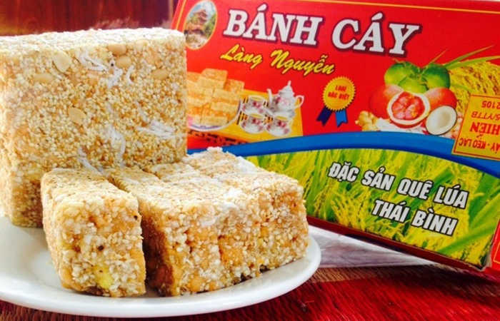 Bánh cáy làng Nguyễn - món quà quê bình dị mà thơm ngon