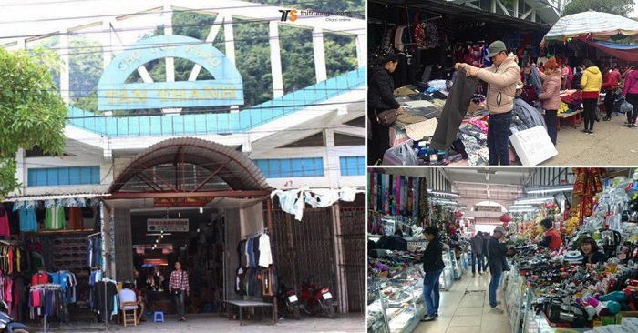 Chợ cửa khẩu Tân Thanh - nơi giao thương tấp nập